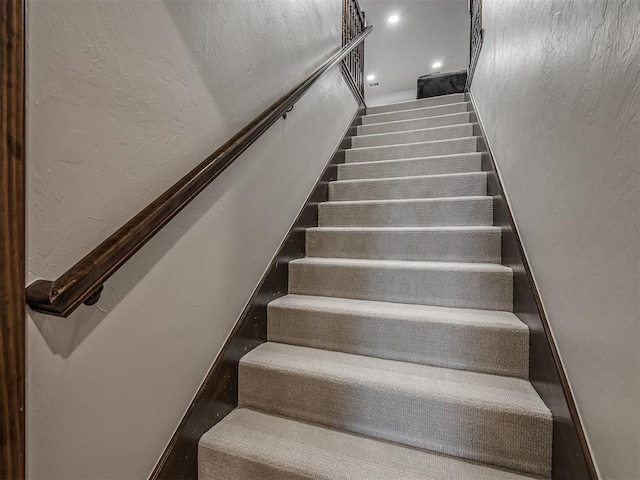16208 Windrush Pl, Edmond, OK 73013 - view of stairway