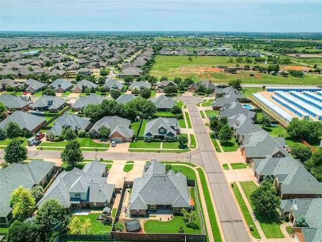 16208 Windrush Pl, Edmond, OK 73013 - aerial perspective of suburban area