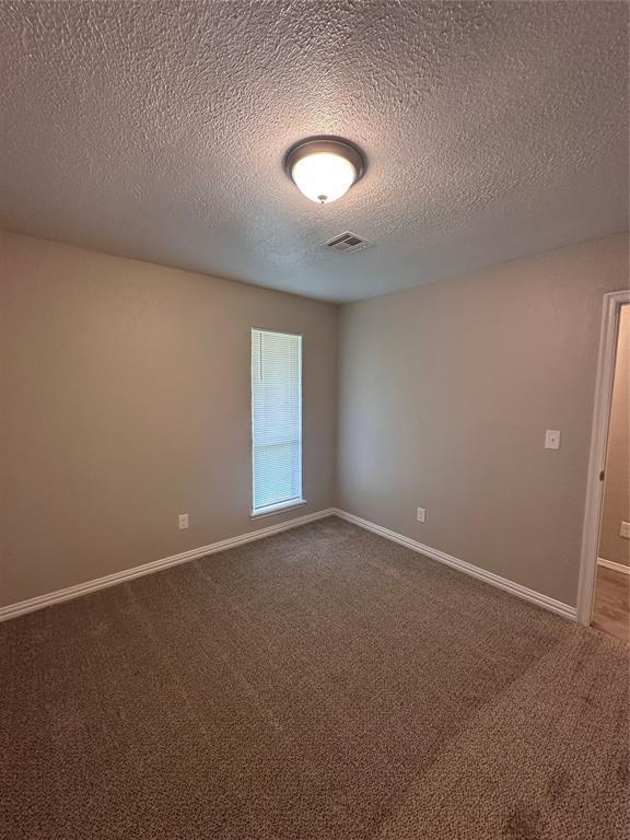 8317 NW 85th St, Oklahoma City, OK 73132 - carpeted empty room featuring a textured ceiling