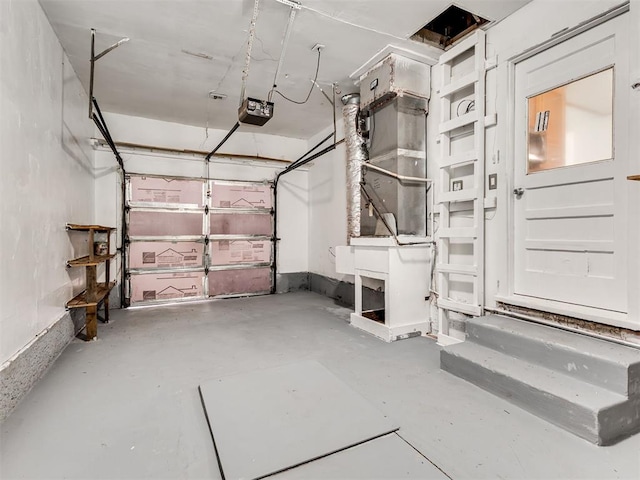 2713 S Glenn Ave, Del City, OK 73115 - garage with a garage door opener