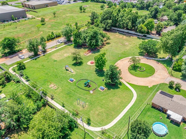 2713 S Glenn Ave, Del City, OK 73115 - bird's eye view