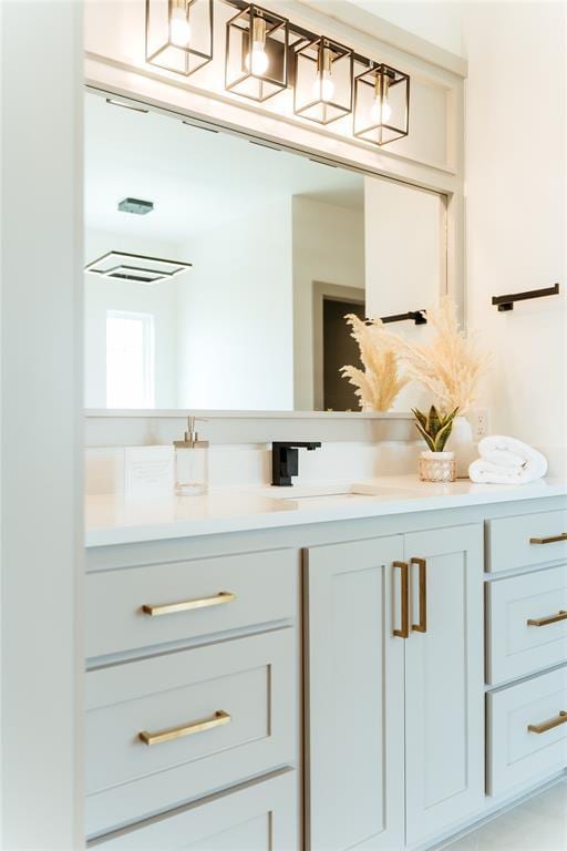 2741 Two Socks Run, Guthrie, OK 73044 - bathroom featuring vanity