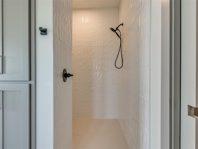 2741 Two Socks Run, Guthrie, OK 73044 - bathroom with tiled shower