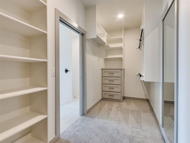 2741 Two Socks Run, Guthrie, OK 73044 - spacious closet featuring light carpet