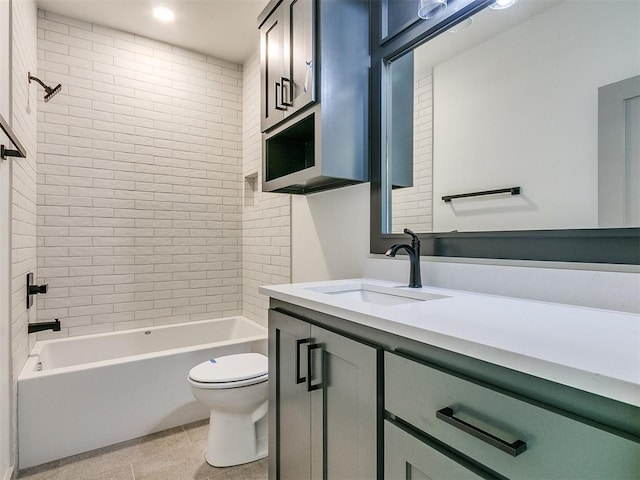 2741 Two Socks Run, Guthrie, OK 73044 - bathroom with vanity and  shower combination