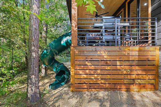 42 Hickory Ridge Rd, Broken Bow, OK 74728 - view of gate