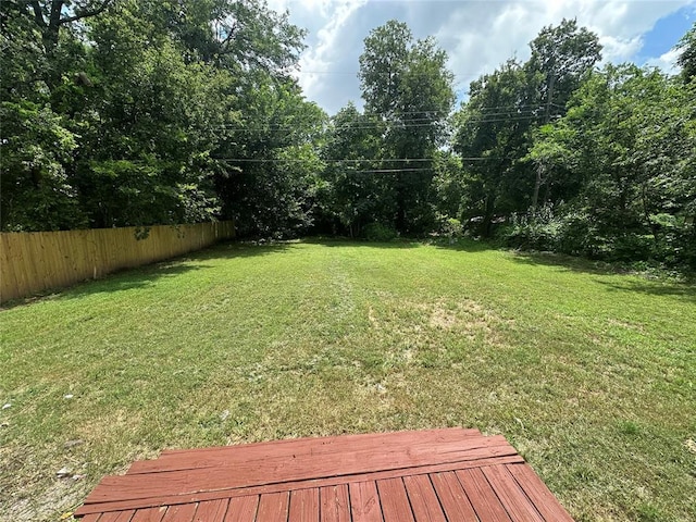 112 Burk Way, Del City, OK 73115 - view of yard