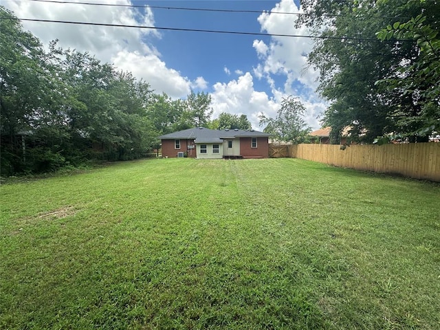 112 Burk Way, Del City, OK 73115 - view of fenced backyard