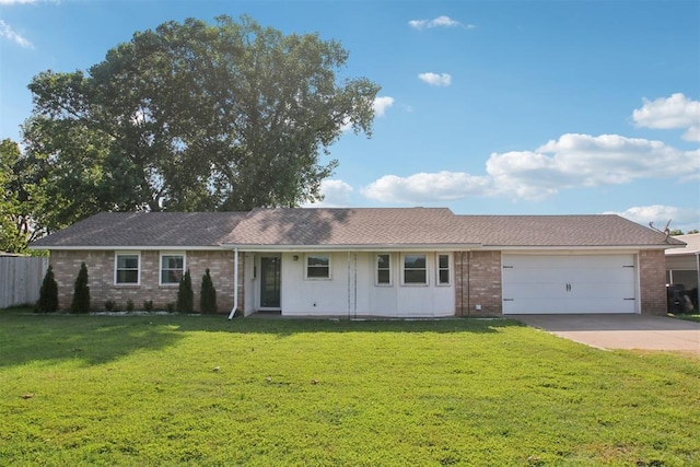 870 S Cemetery Rd Unit 2940, Tuttle, OK 73089 - ranch-style home with brick siding, an attached garage, and driveway