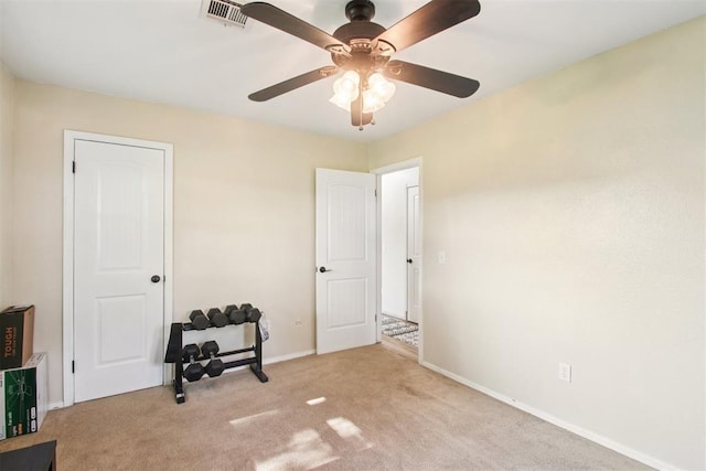 870 S Cemetery Rd Unit 2940, Tuttle, OK 73089 - carpeted bedroom with baseboards and ceiling fan