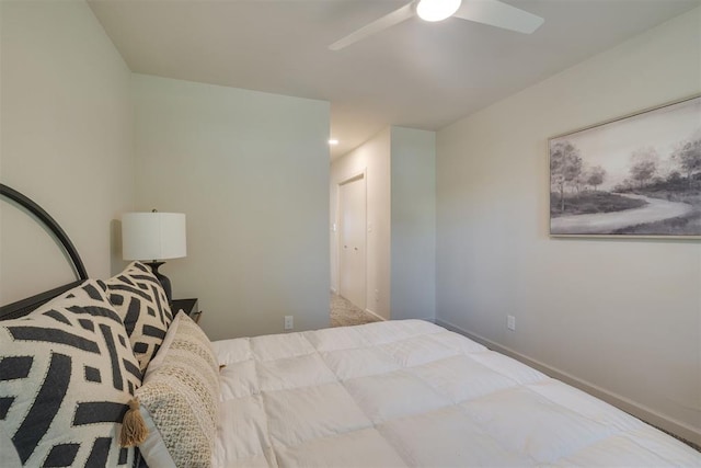 1109 NE 17th St, Oklahoma City, OK 73111 - bedroom with ceiling fan
