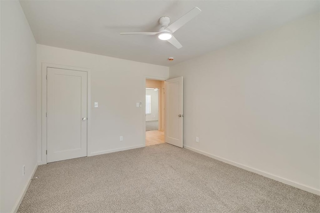 1109 NE 17th St, Oklahoma City, OK 73111 - unfurnished room featuring ceiling fan and light carpet