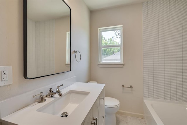 1109 NE 17th St, Oklahoma City, OK 73111 - bathroom featuring vanity and tile patterned floors