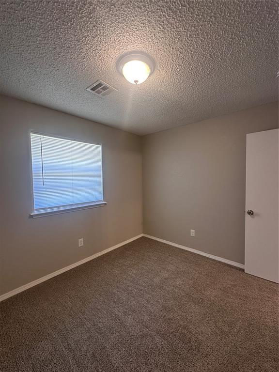 6708 Lyrewood Cir, Oklahoma City, OK 73132 - spare room with carpet floors and a textured ceiling