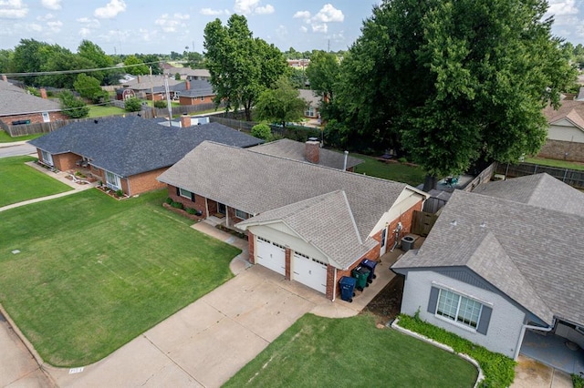 2504 NW 119th St, Oklahoma City, OK 73120 - aerial perspective of suburban area