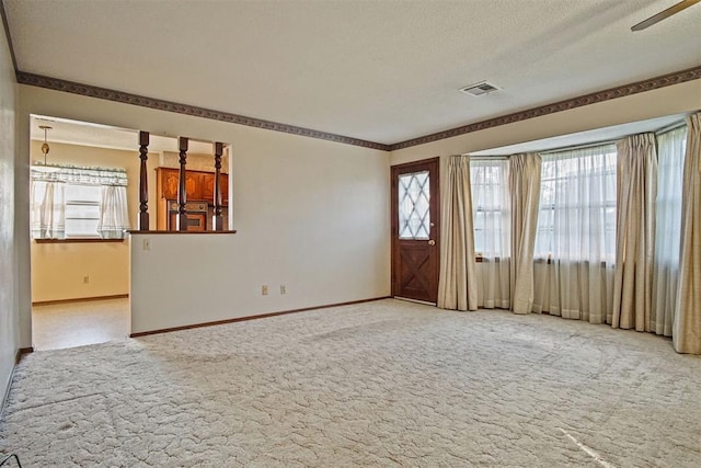 3913 SE 14th Pl, Oklahoma City, OK 73115 - carpeted empty room with baseboards and ceiling fan