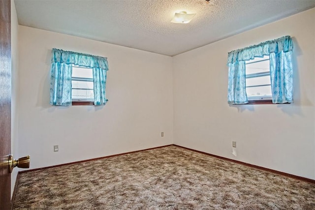 3913 SE 14th Pl, Oklahoma City, OK 73115 - carpeted empty room with healthy amount of natural light and a textured ceiling