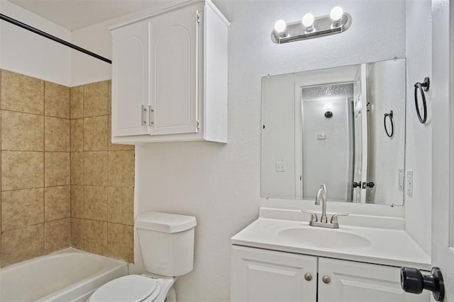 6220 S Douglas Ave, Oklahoma City, OK 73139 - full bathroom featuring vanity and shower / tub combination