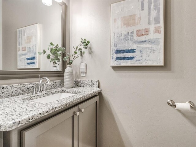 7313 Jack Dr, Oklahoma City, OK 73132 - bathroom featuring vanity