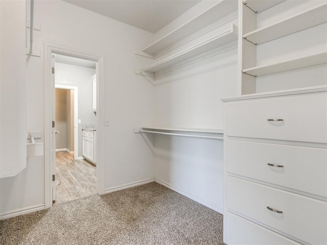 7313 Jack Dr, Oklahoma City, OK 73132 - spacious closet featuring light carpet
