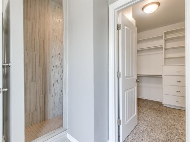 7313 Jack Dr, Oklahoma City, OK 73132 - bathroom with tiled shower