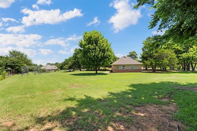 227 Quail Hollow Way, Choctaw, OK 73020 - view of green lawn
