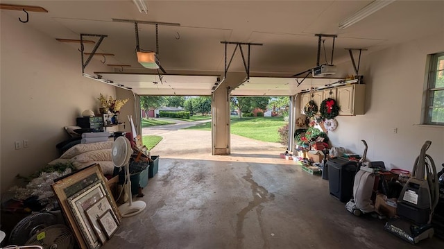 3957 N 58th Ter, Oklahoma City, OK 73112 - garage featuring a garage door opener