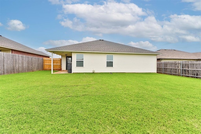 11704 NW 135th Ter, Piedmont, OK 73078 - back of house with a fenced backyard