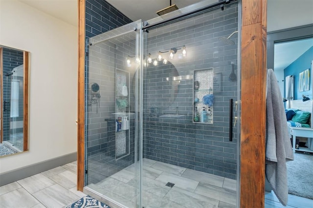 1828 S 7th St, Chickasha, OK 73018 - bathroom with a stall shower
