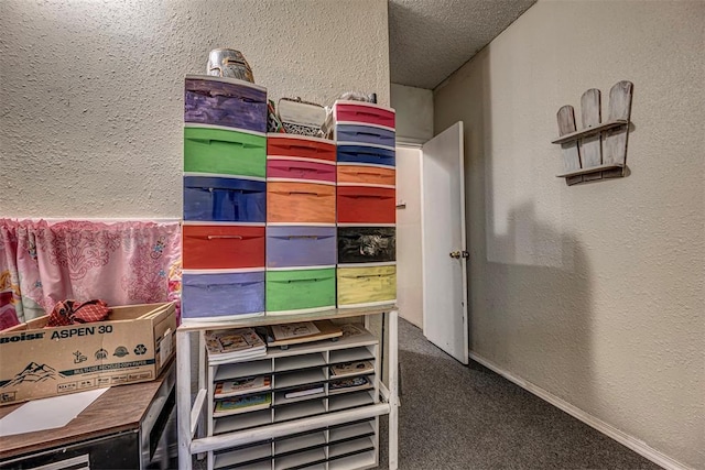 1028 N 11th St, Chickasha, OK 73018 - spacious closet with carpet floors