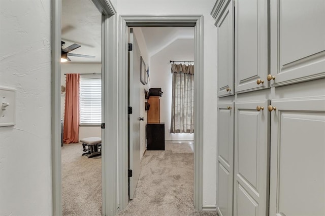 613 N Remington Way, Mustang, OK 73064 - hall featuring light colored carpet