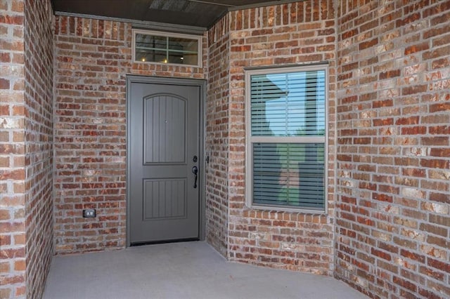 2001 W Crossbow Way, Mustang, OK 73065 - entrance to property featuring brick siding