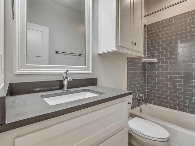 8408 NW 134th St, Oklahoma City, OK 73142 - full bath featuring vanity and bathtub / shower combination