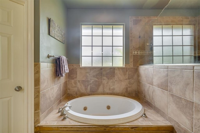 4120 S Choctaw Rd, Choctaw, OK 73020 - bathroom featuring a jetted tub