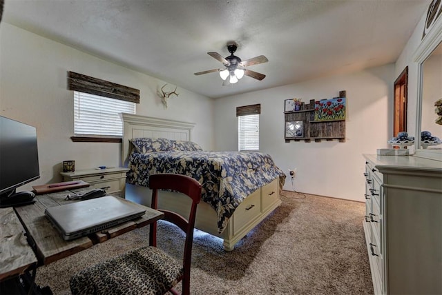 881 County St Unit 2938, Tuttle, OK 73089 - carpeted bedroom with ceiling fan