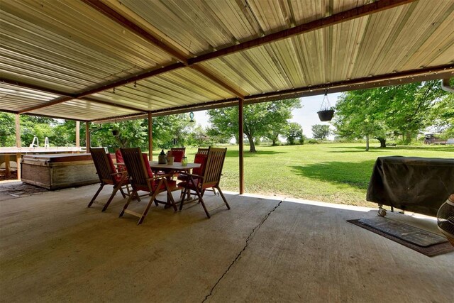 881 County St Unit 2938, Tuttle, OK 73089 - view of patio with outdoor dining area