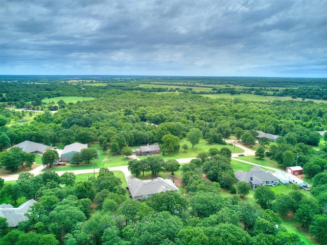 21945 N Fork Rd, Luther, OK 73054 - aerial view of a forest