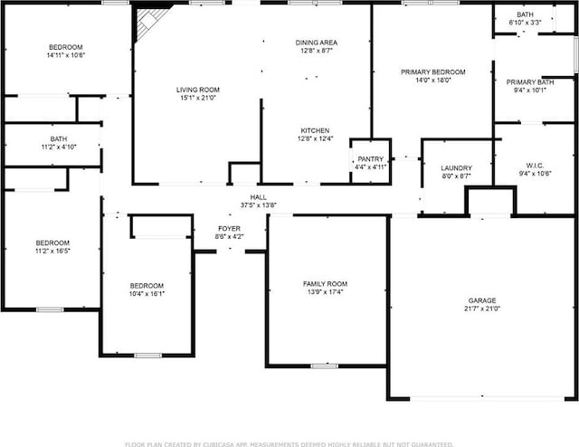 21945 N Fork Rd, Luther, OK 73054 - view of property floor plan