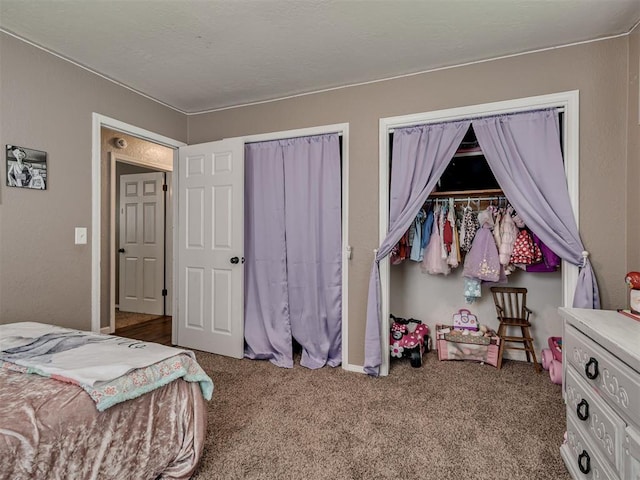 434 N Oak Ave, Hennessey, OK 73742 - bedroom with carpet and two closets