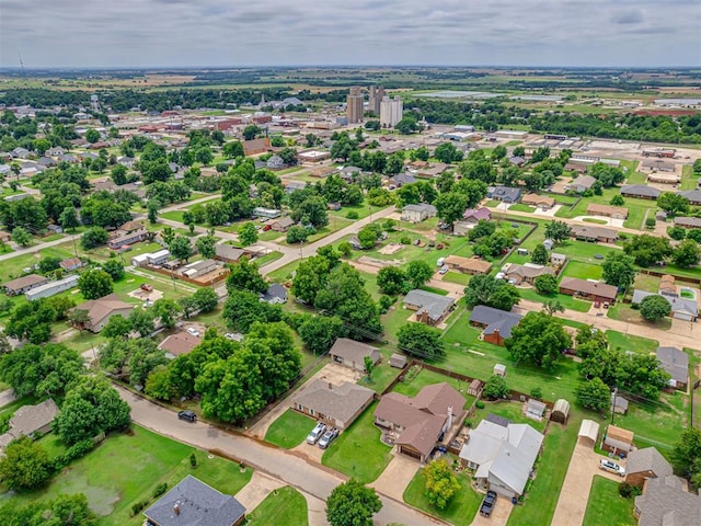 434 N Oak Ave, Hennessey, OK 73742 - aerial perspective of suburban area