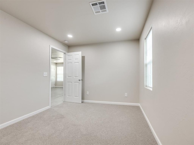 3609 S Quapah Ave, Oklahoma City, OK 73119 - unfurnished bedroom featuring carpet and recessed lighting