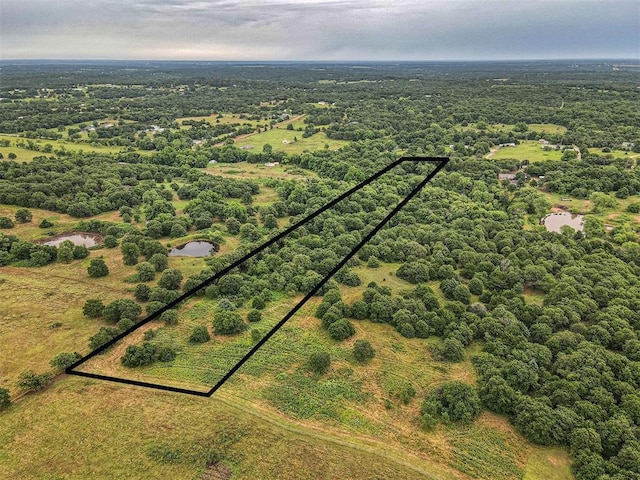 14345 N Harrah Rd, Luther, OK 73054 - view of property location with property boundaries highlighted