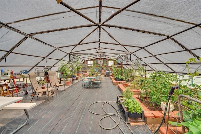 22071 E 1250th Rd, Rocky, OK 73661 - view of wooden terrace