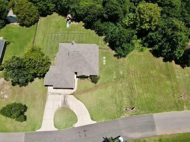 12200 Whispering Pnes, Guthrie, OK 73044 - bird's eye view