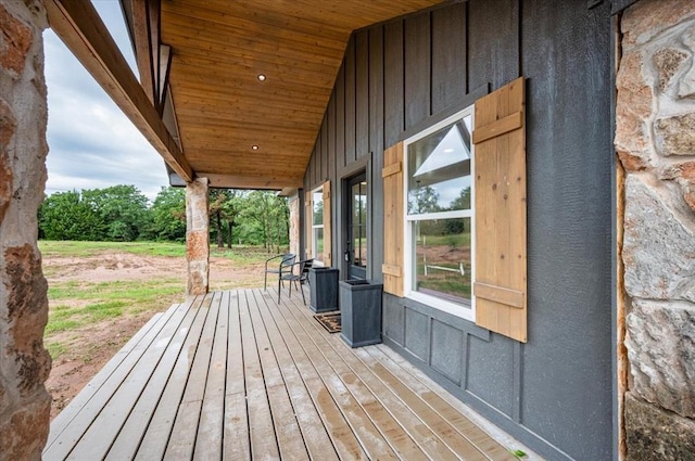 14500 Williams Way, Luther, OK 73054 - view of wooden terrace