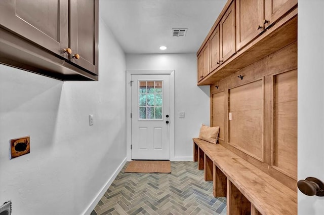 14500 Williams Way, Luther, OK 73054 - mudroom with baseboards and recessed lighting