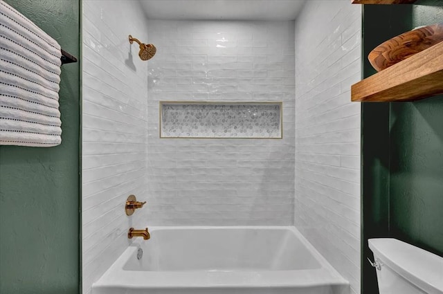 14500 Williams Way, Luther, OK 73054 - full bathroom featuring toilet and shower / bath combination