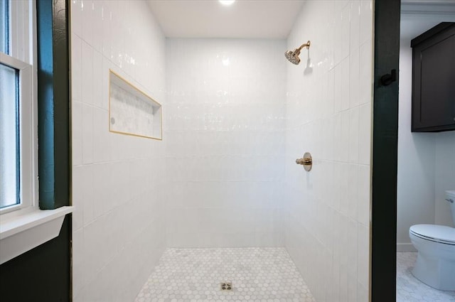 14500 Williams Way, Luther, OK 73054 - bathroom with toilet and tiled shower