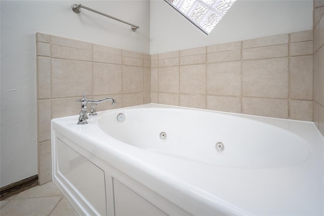 16312 Old Elm Ln, Edmond, OK 73013 - full bathroom with a tub with jets
