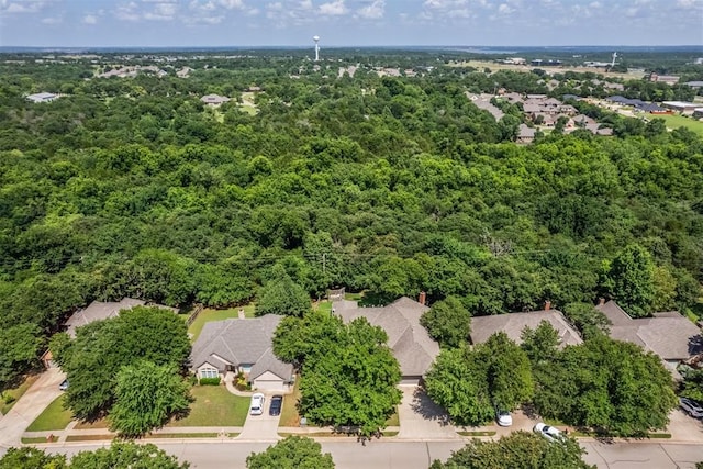 108 N Bradbury Dr, Edmond, OK 73034 - bird's eye view of a forest